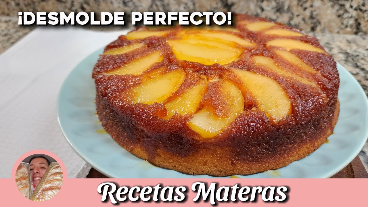 TORTA INVERTIDA de PERAS | NO SE PEGA! Y ES BARATA!