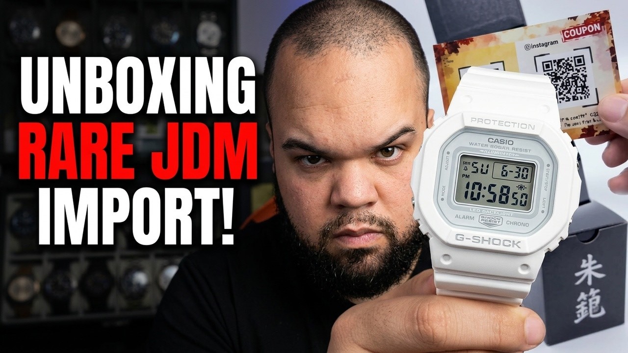 GMD-S5600BA-7JF White G-Shock | First Look & Wrist Shot