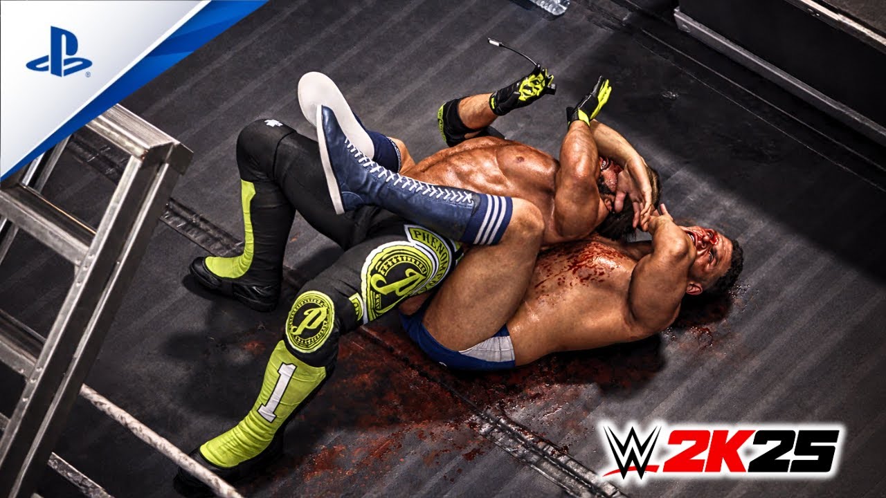WWE 2K25 — Эй Джей Стайлз против Гюнтера | Специальный рефери Джон Сина | Матч «Королевская битва»