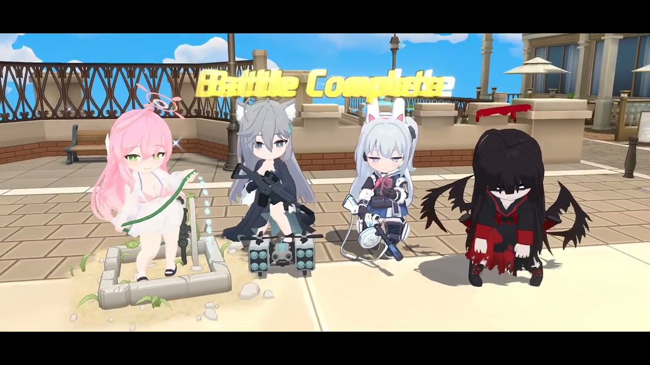 戦術対抗戦 シーズン10 #37 対D1ツバキD2カノエD3水ハナコD4ユウカ　SPドレスミチルヤクモ