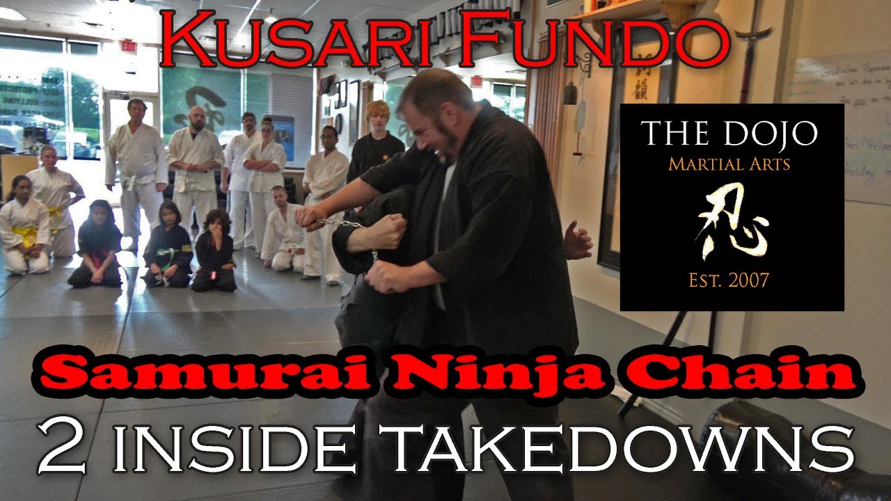 Two Inside (Ura) Samurai Ninja Kusari Fundo Chain Grapple Options