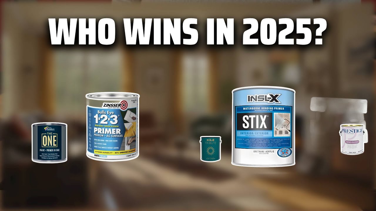 The Top 5 Best Wall Primer Paint in 2025 - Must Watch Before Buying!