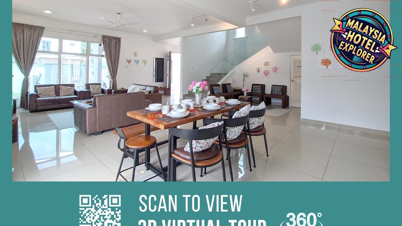 Lux Villa 5+1Rm 12-22px Wifi/Netflix/BBQ/SteamBoat | Desaru, Malaysia | Hotel Review ⭐