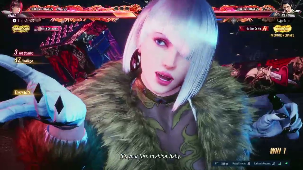 Anna vs Claudio Part 2
