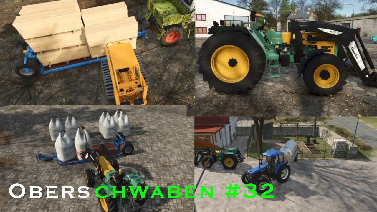 🇩🇪 Selling beams, buying a new tractor, seeds & fertilizer for my garden