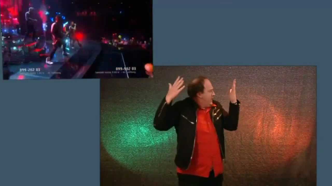 Dead by april - Mystery Melodifestivalen 2012 final teckentolkad