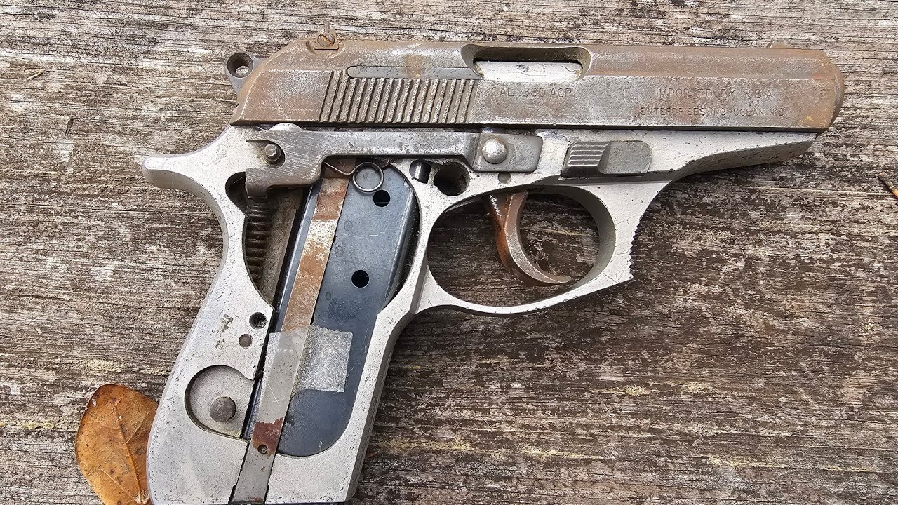 Bersa Thunder 380 ржавая развалюха