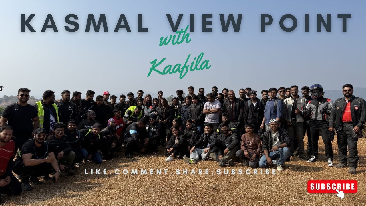 My 2nd Ride with KAAFILA | Kasmal View Point | Brotherhood on Wheels  🏍️🔥