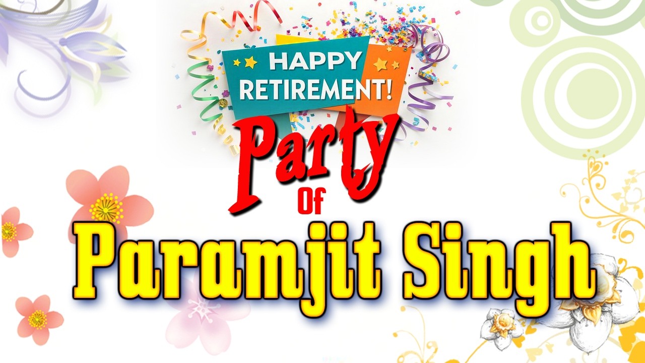 RETIREMENT PARTY