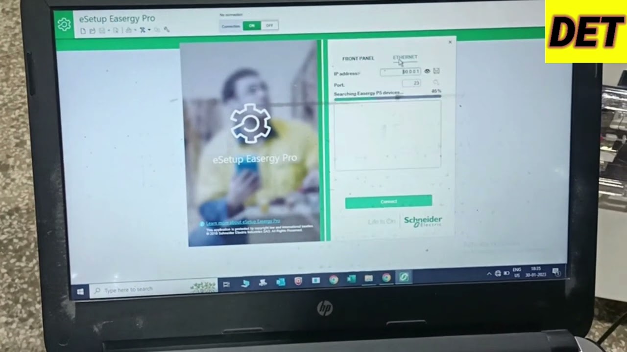How to connect P3U10/20/30  Relay & P5U20F with ethernet port & How to ping with Relay #schneider