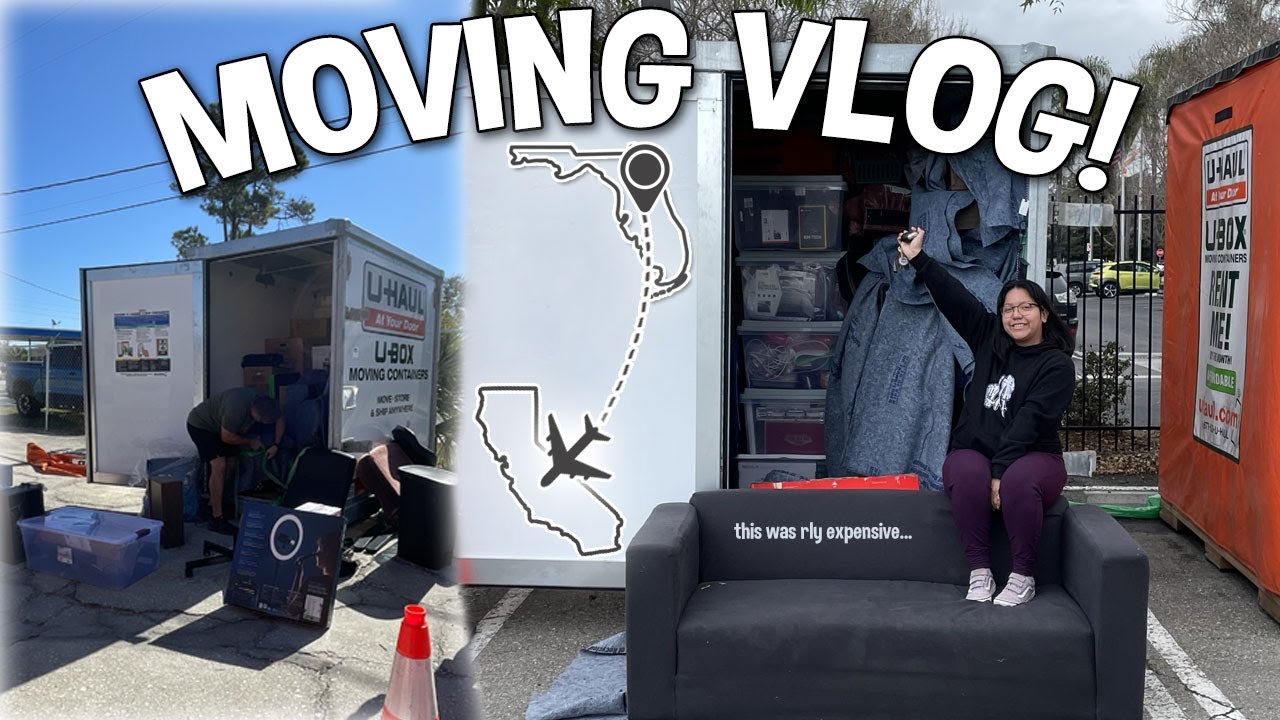 i moved across the country! | MOVING VLOG 1