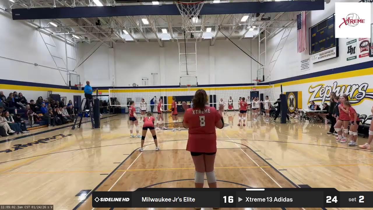 Xtreme 13 Adidas vs. Milwaukee Jr's Elite (2026.01.24)