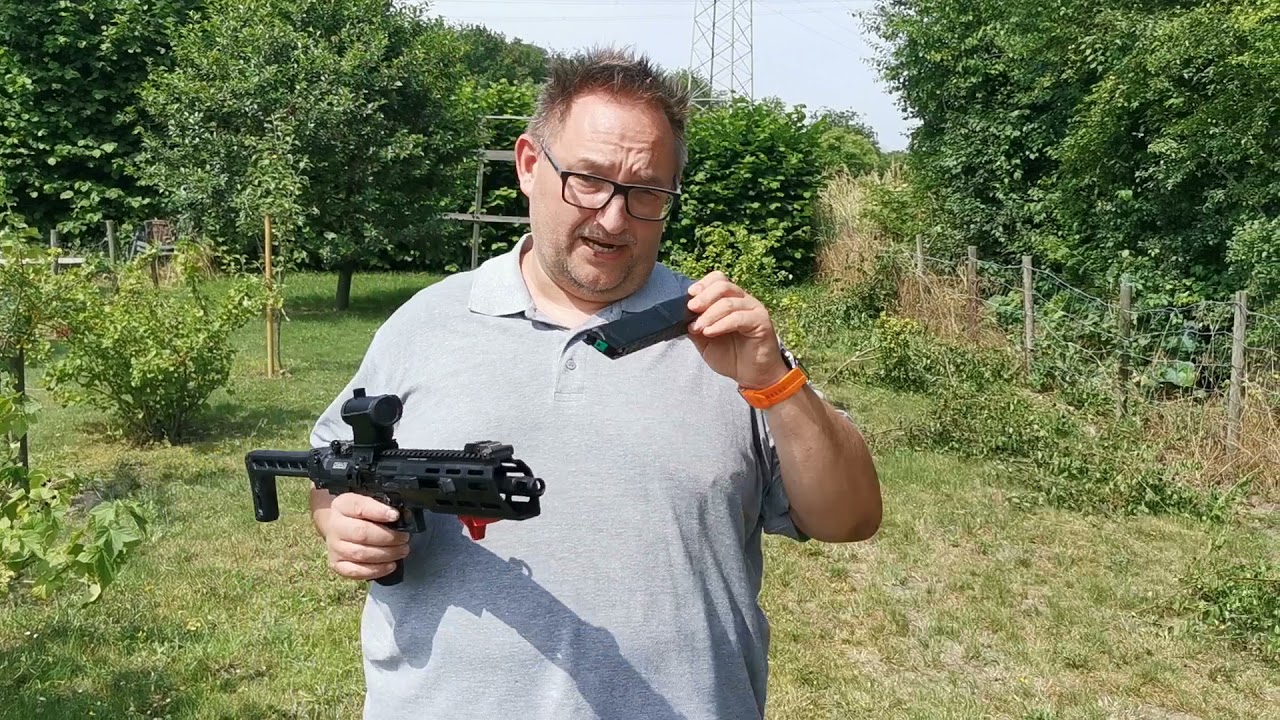 G&G SMC9/GTP9 Pistolen SMG Kit Airsoft Softair unboxing Test Backup CQB Softair.zone deutsch german