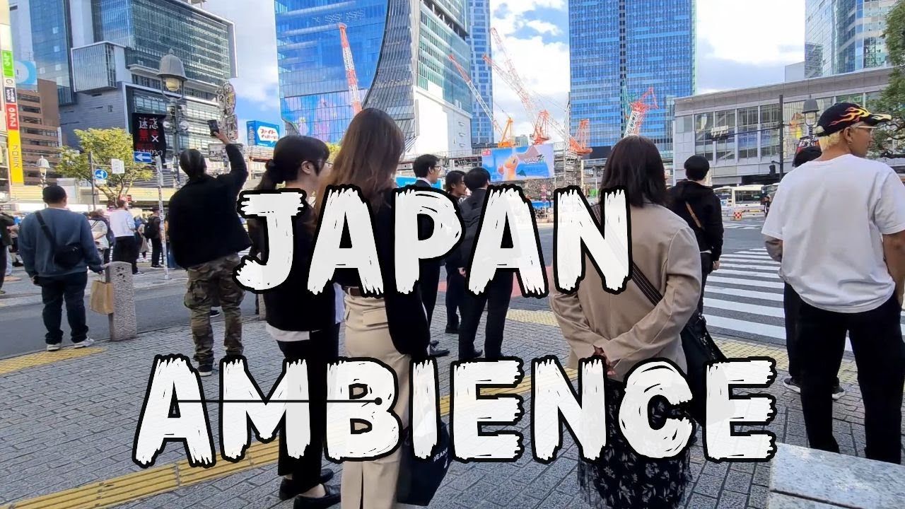 [LIVE] ] 시부야 스크랰블 교차로 | Shibuya | Cityscape | 백색소음