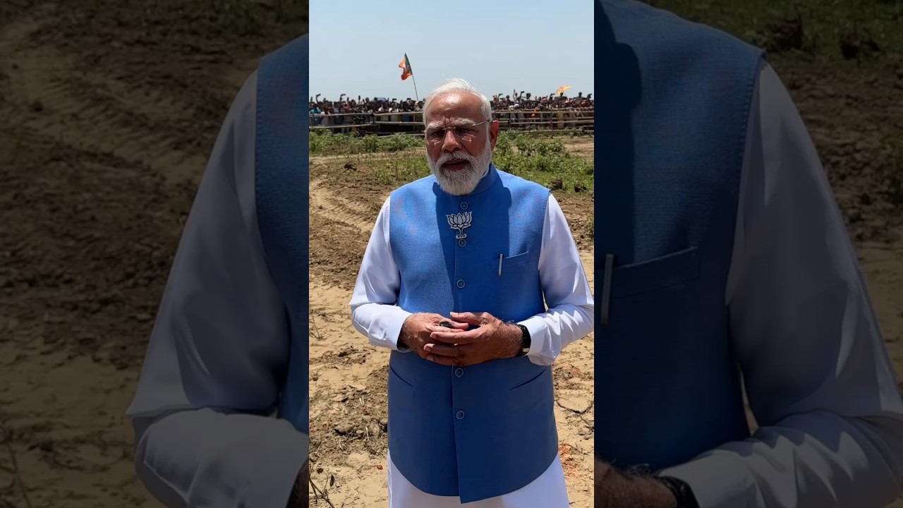 As crowd-y as it possibly can get! PM Modi gets surrounded by a sea of people in West Bengal