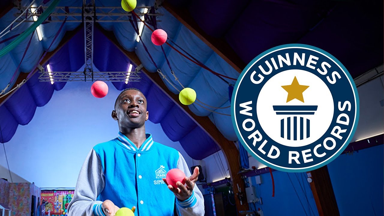 Teen 'King of the Juggle' breaks 3 world records | Guinness World Records