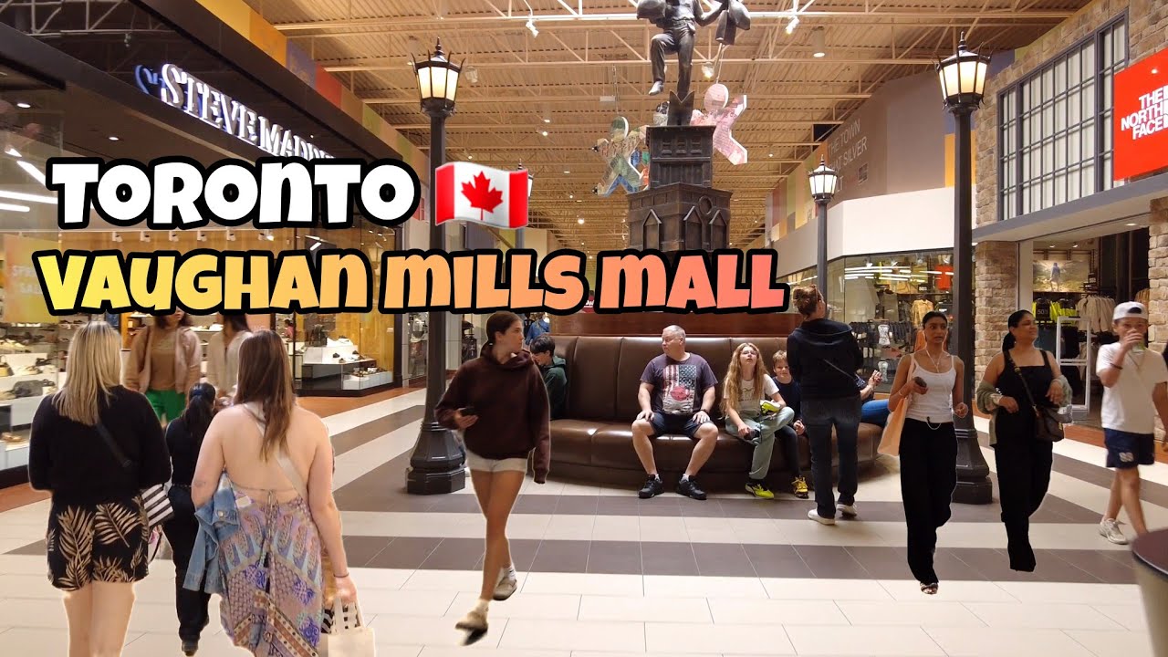 Vaughan Mills Mall Shopping Center Canada Walking Tour