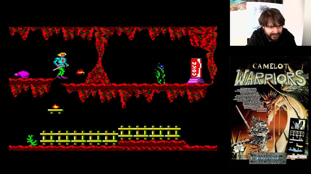 Camelot Warriors.Amstrad CPC  Gameplay Español.