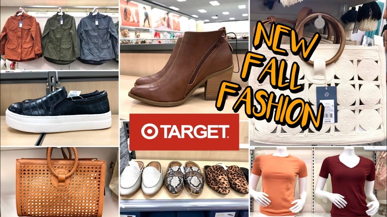 TARGET SHOP WITH ME NEW FALL FASHION * CLOTHES HANDBAGS SHOES * STORE WALKTHROUGH