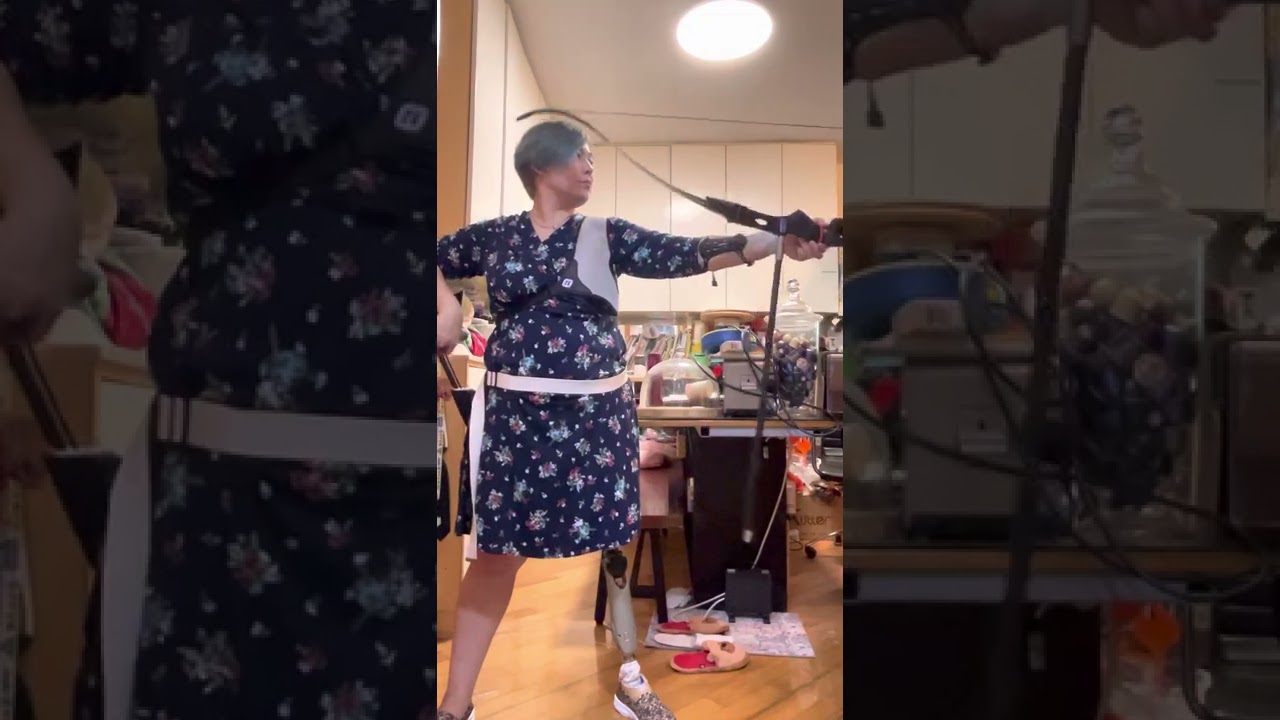 Archery training at home 9.5 months osseointegration