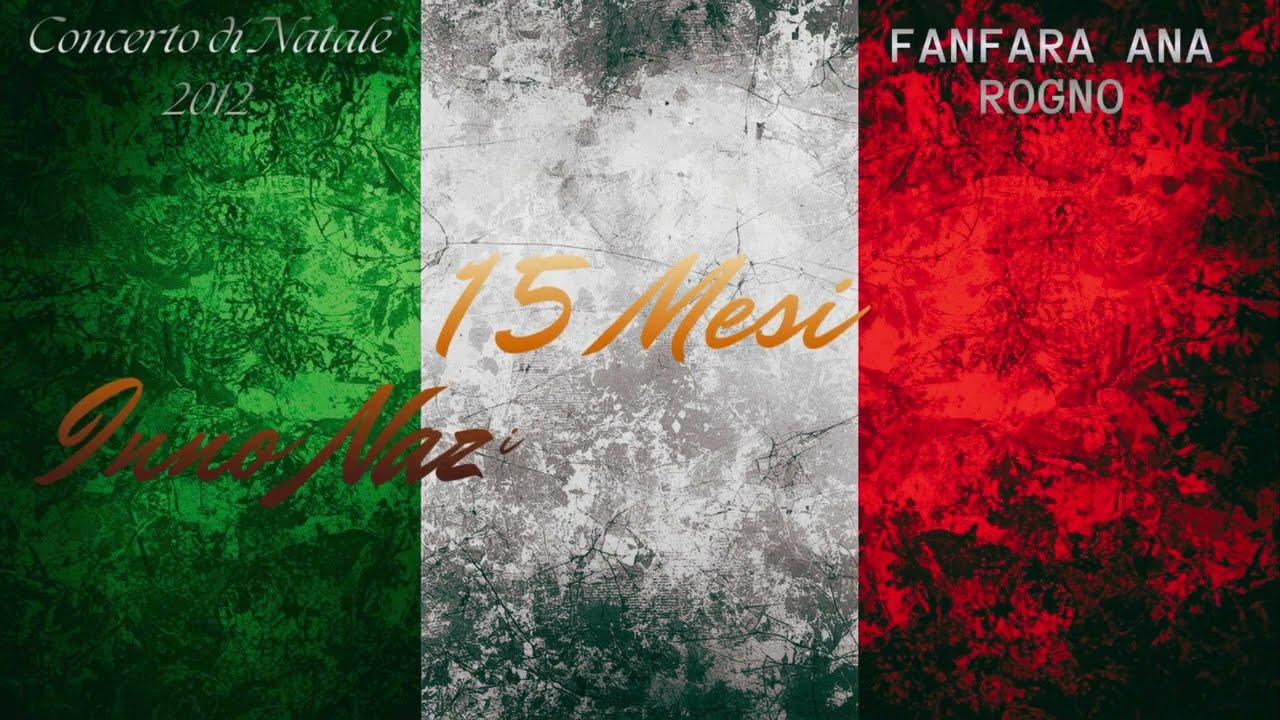 Fanfara ANA Rogno - Concerto di Natale 2012 - 16 - 15 Mesi e Inno Nazionale Italiano