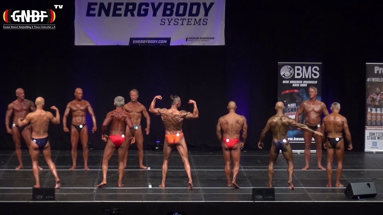 MASTERS 50+ (14. GNBF DM 2017) Natural Bodybuilding