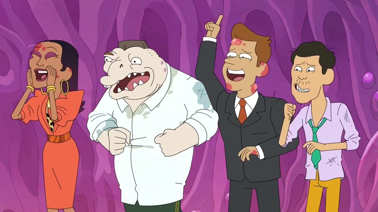 Inside Job- 1 x 13 The gang roasts Myc￼