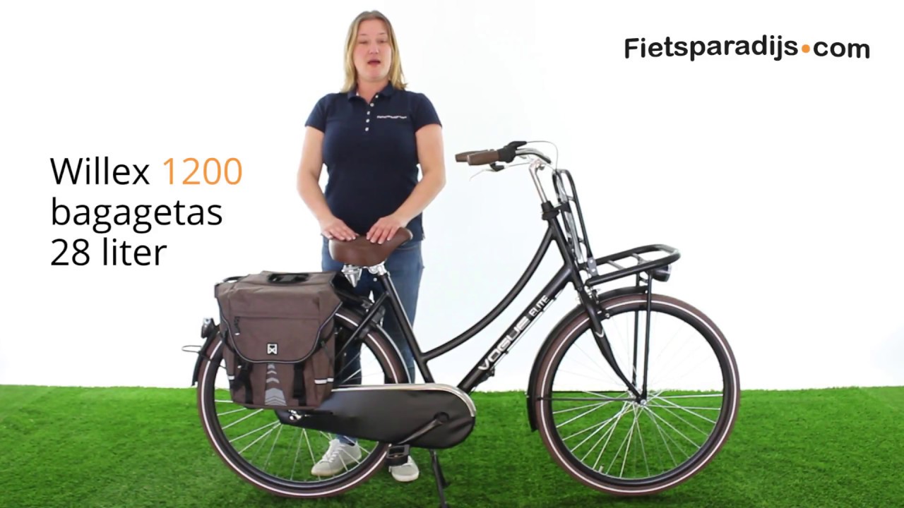 Willex 1200 Bagagetas 28L | Fietstas review (NL)