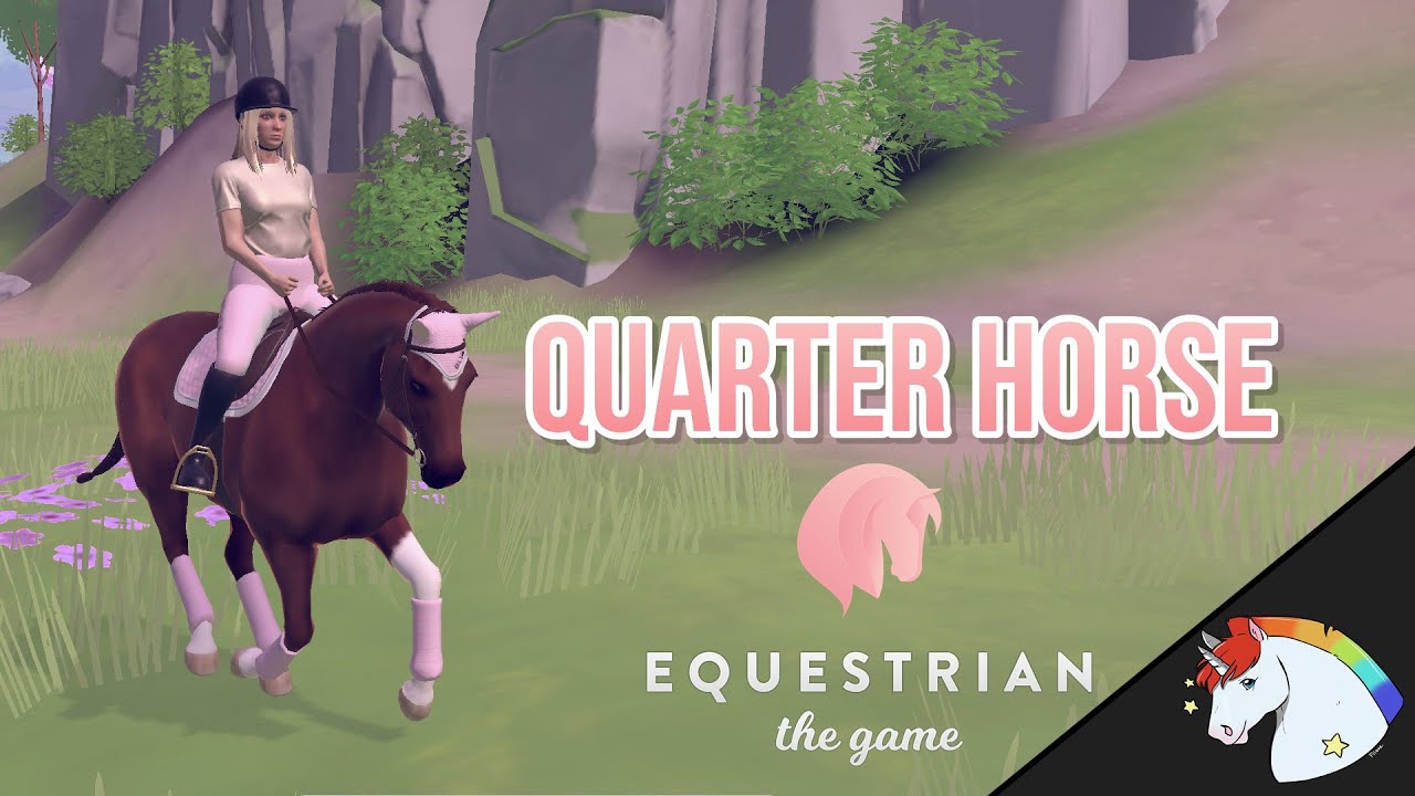 IL EST ENFIN LÀ ! 😱 LE QUARTER HORSE SUR EQUESTRIAN THE GAME 🐴