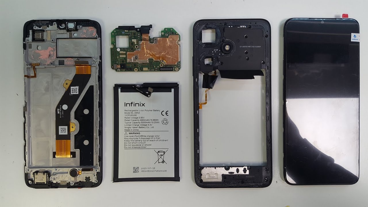 Infinix Hot 30i disassembly LCD replacement