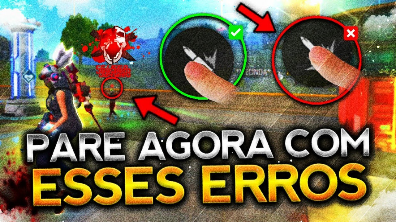 ESSES 4 ERROS ESTÃO TE IMPEDINDO DE SUBIR CAPA!! PARE URGENTE COM ISSO!! FREE FIRE