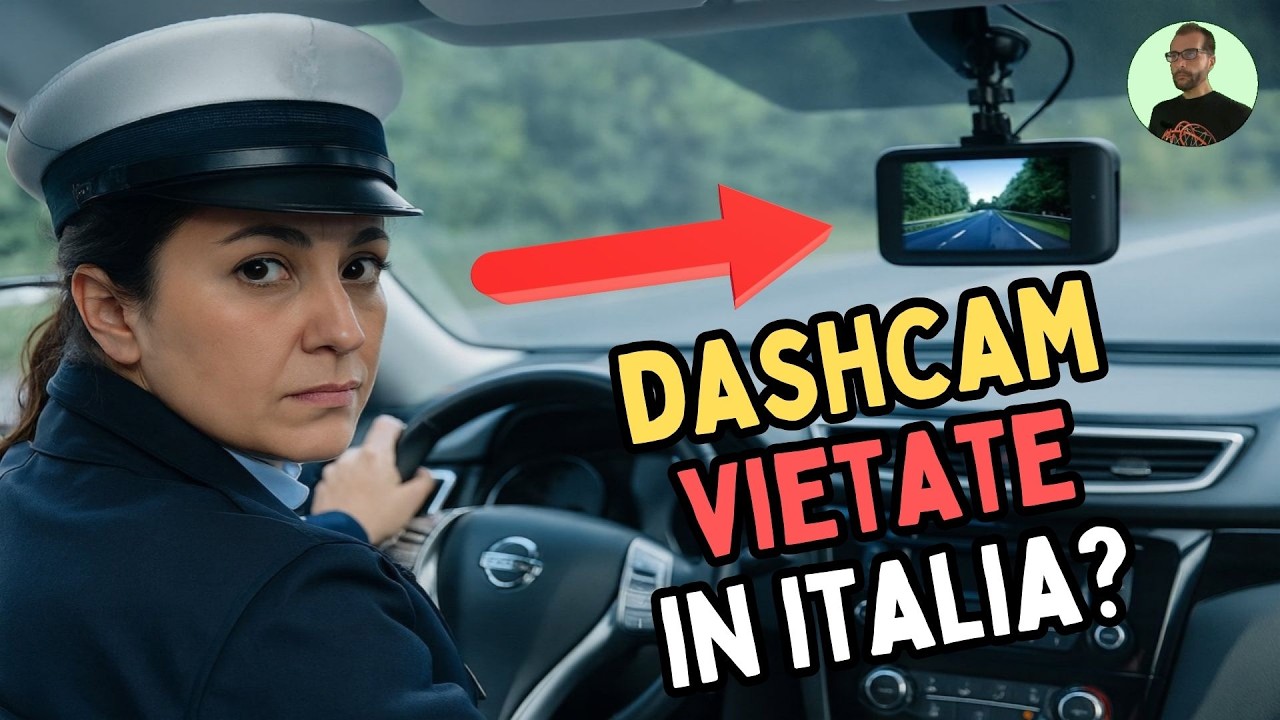 LE REGOLE SONO CHIARE! SE INSTALLI UNA DASHCAM IN AUTO RISCHI UNA MULTA FINO A 173€ O ANCHE PEGGIO!