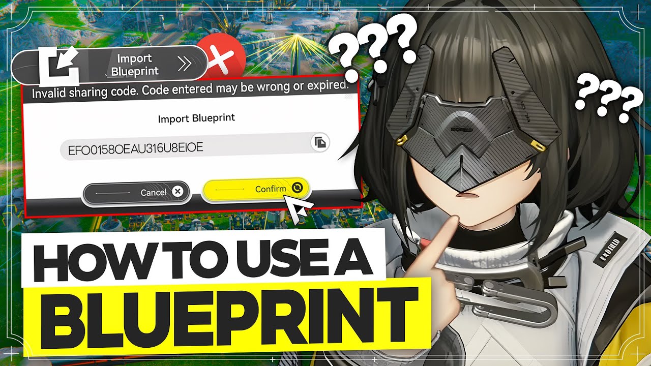 HOW TO USE Blueprints on Endfield...【Arknights: Endfield】