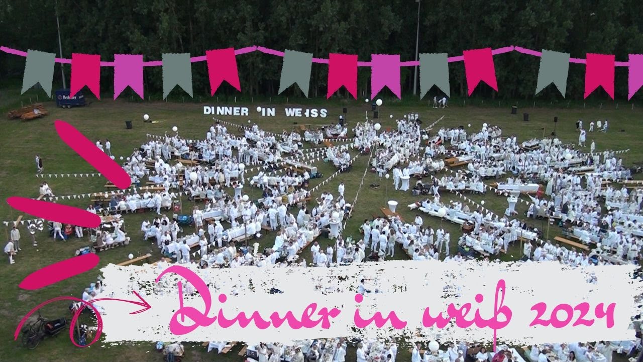 Dinner in weiß 2024