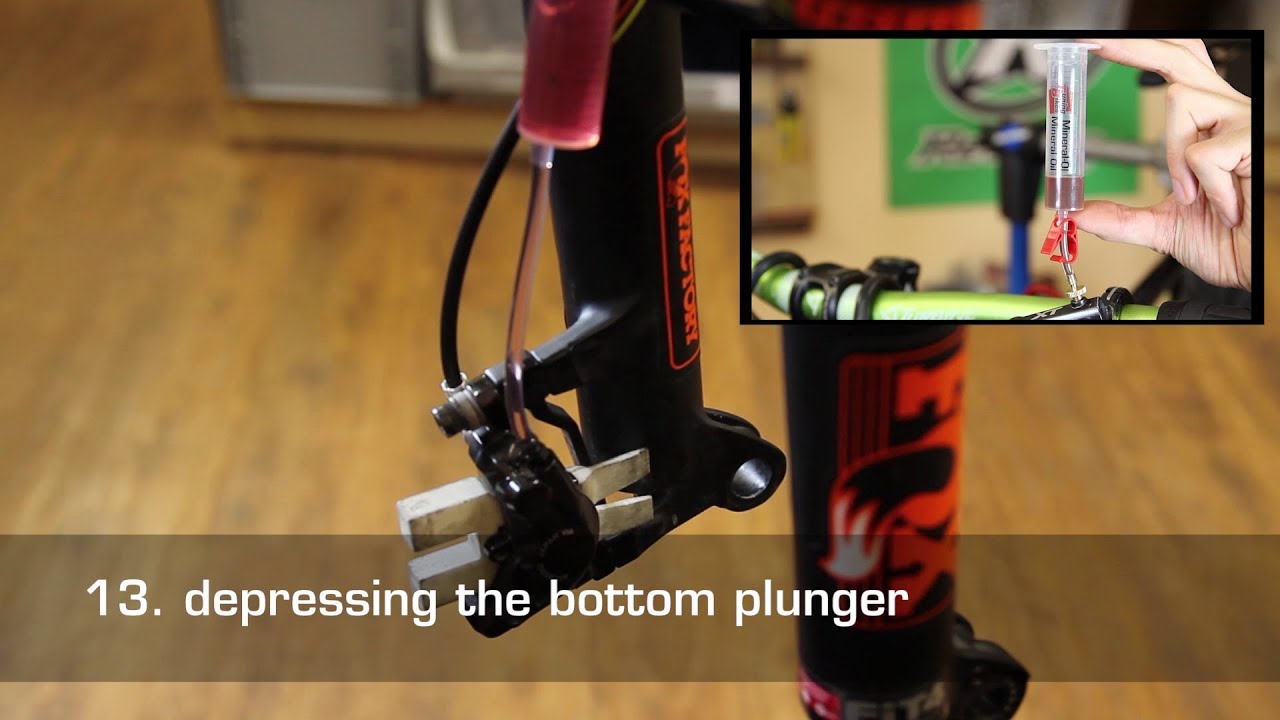 Instruction de purge sur un frein Shimano XT BR-M8000 - Tutoriel [Français]
