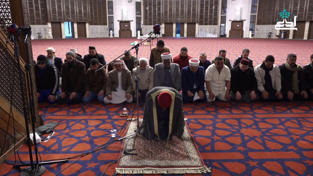 فترة الغروب من مسجد الملك المؤسس طيب الله ثراه في العاصمة عمان 27-2-2026م.