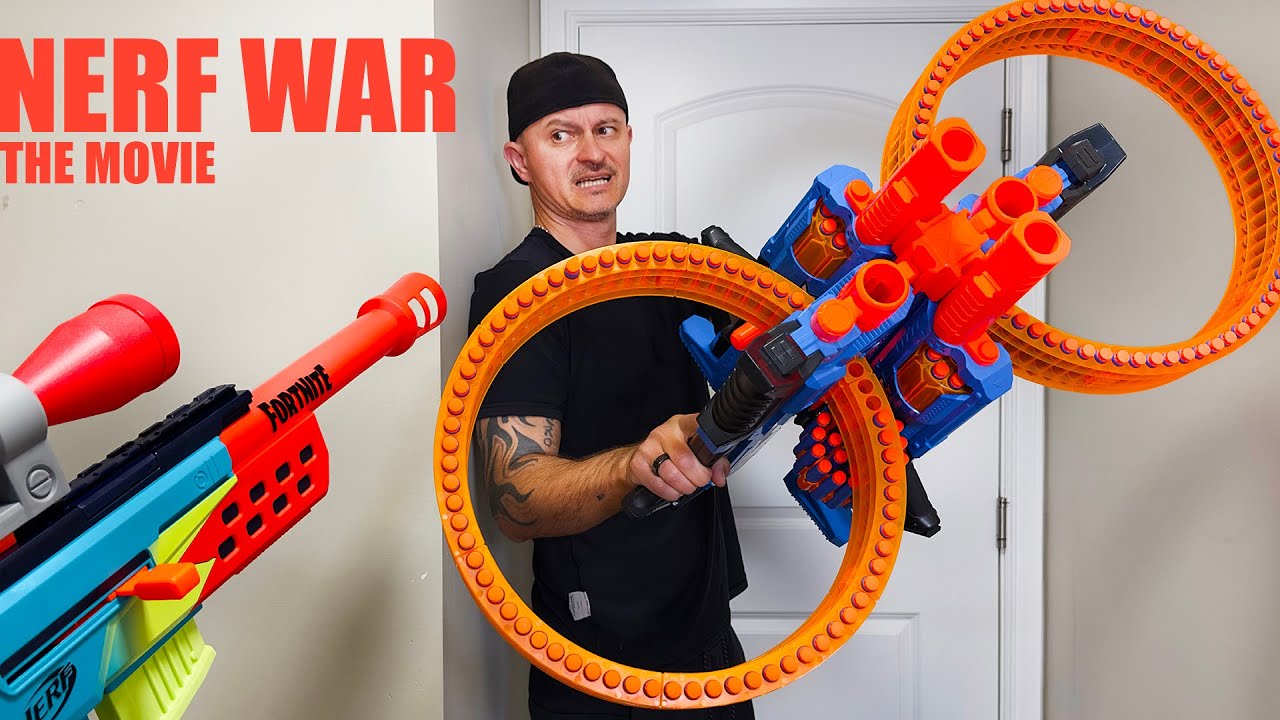 NERF WAR: Поединок ребёнка против отца (ФИЛЬМ)