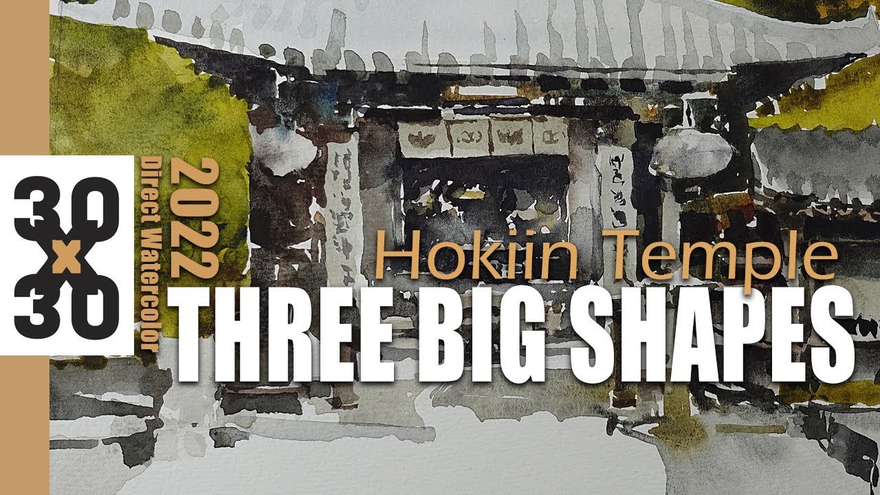 #30x30 2022 Day12 Hokiin Temple