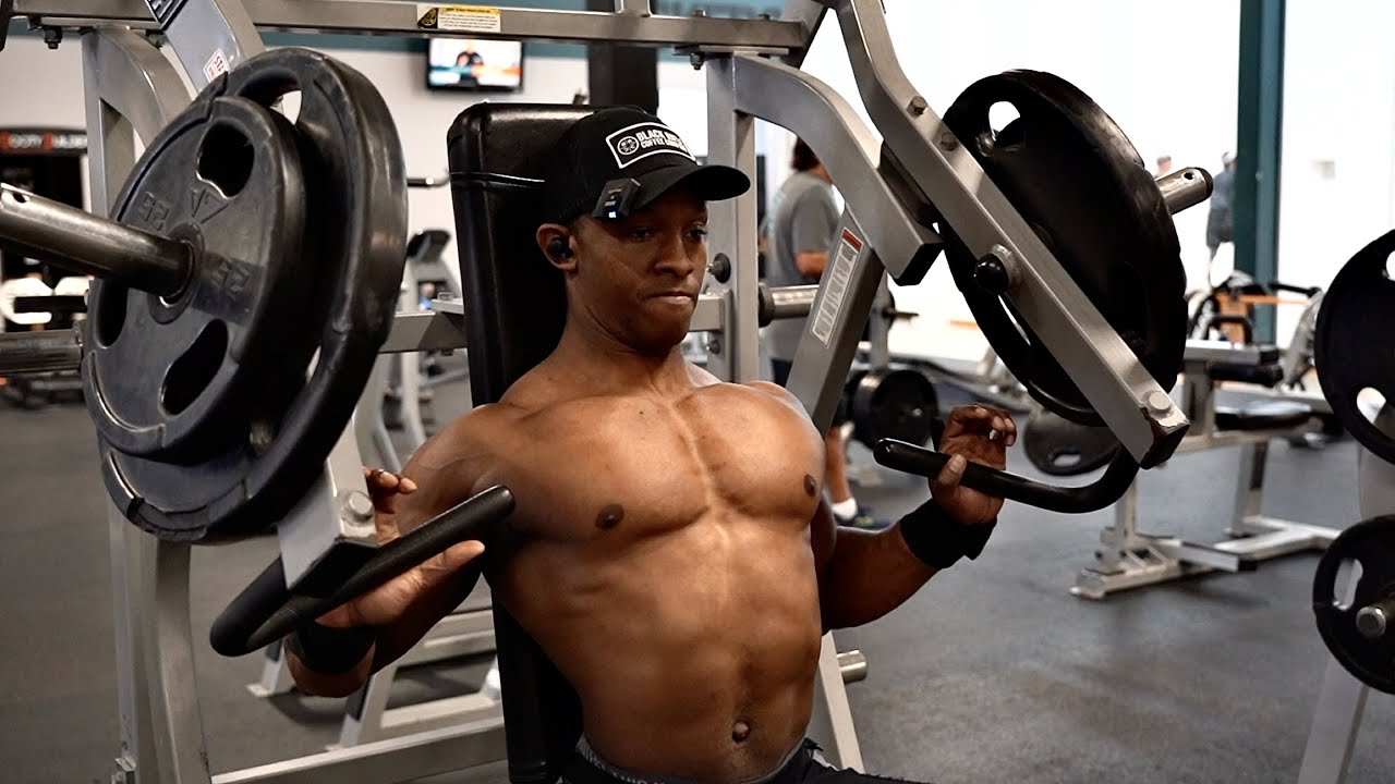 INCLINE PLATE LOADED CHEST PRESS (HAMMER STRENGTH)