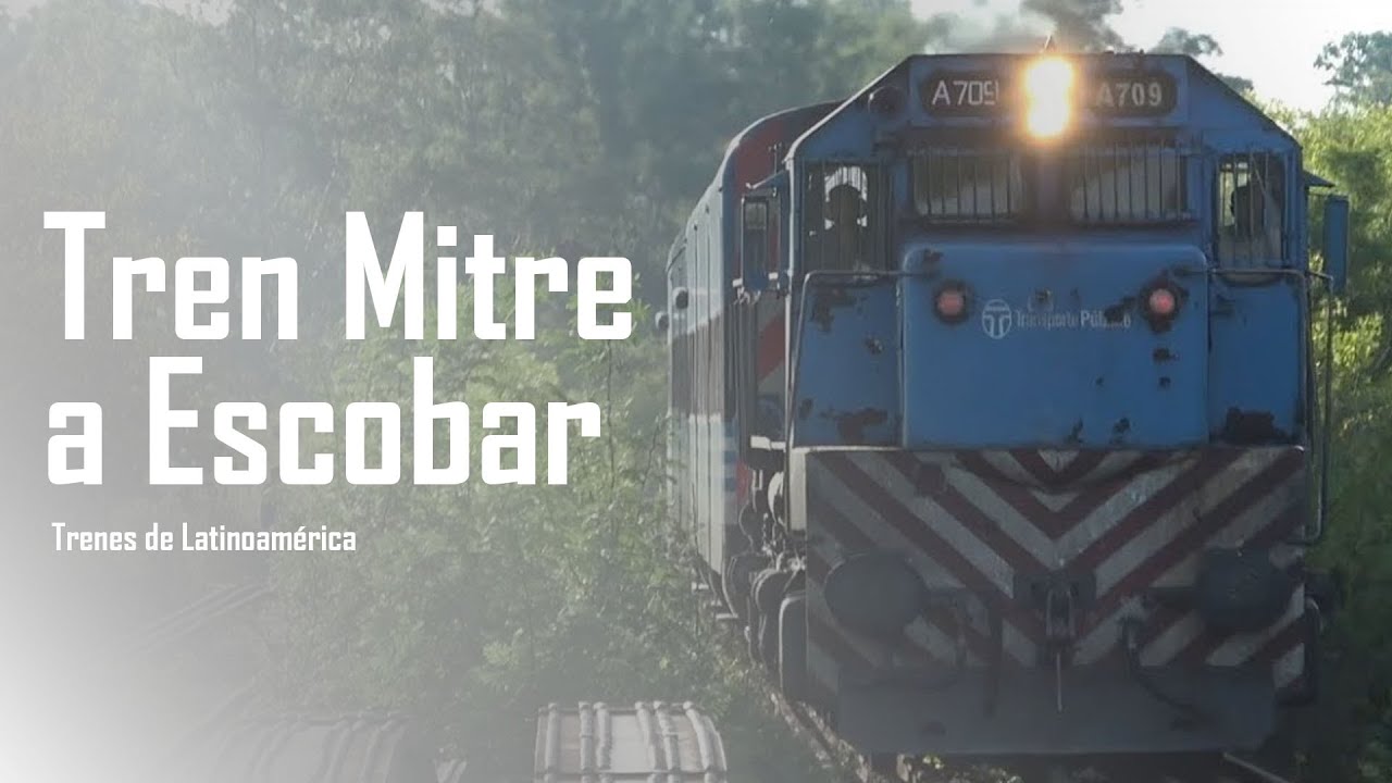TREN MITRE | De VILLA BALLESTER a ESCOBAR [+120 KM/H]