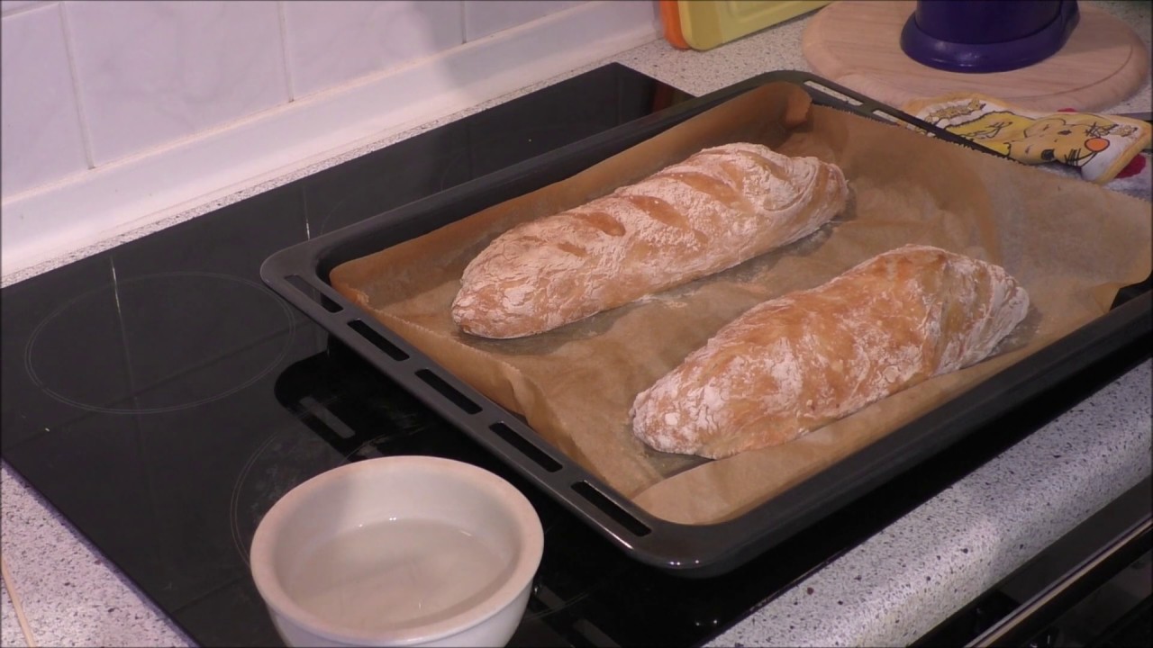 Baguette backen mit 5 Zutaten  - einfach und schnell