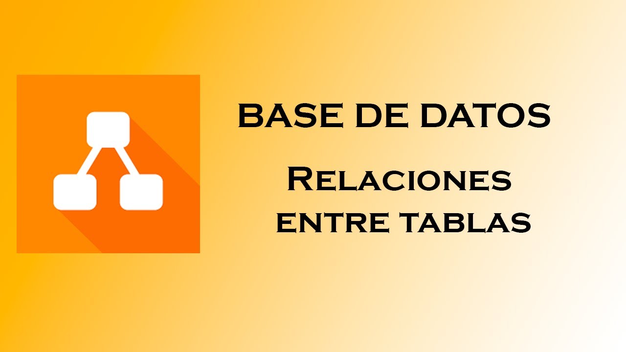TIPOS DE RELACIONES ENTRE TABLAS (BASE DE DATOS)
