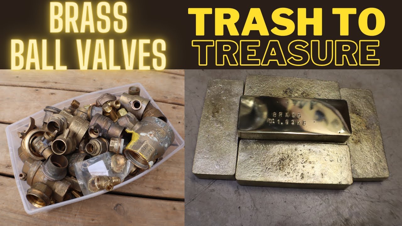 Melting Brass Ball Valves with the DEVIL FORGE