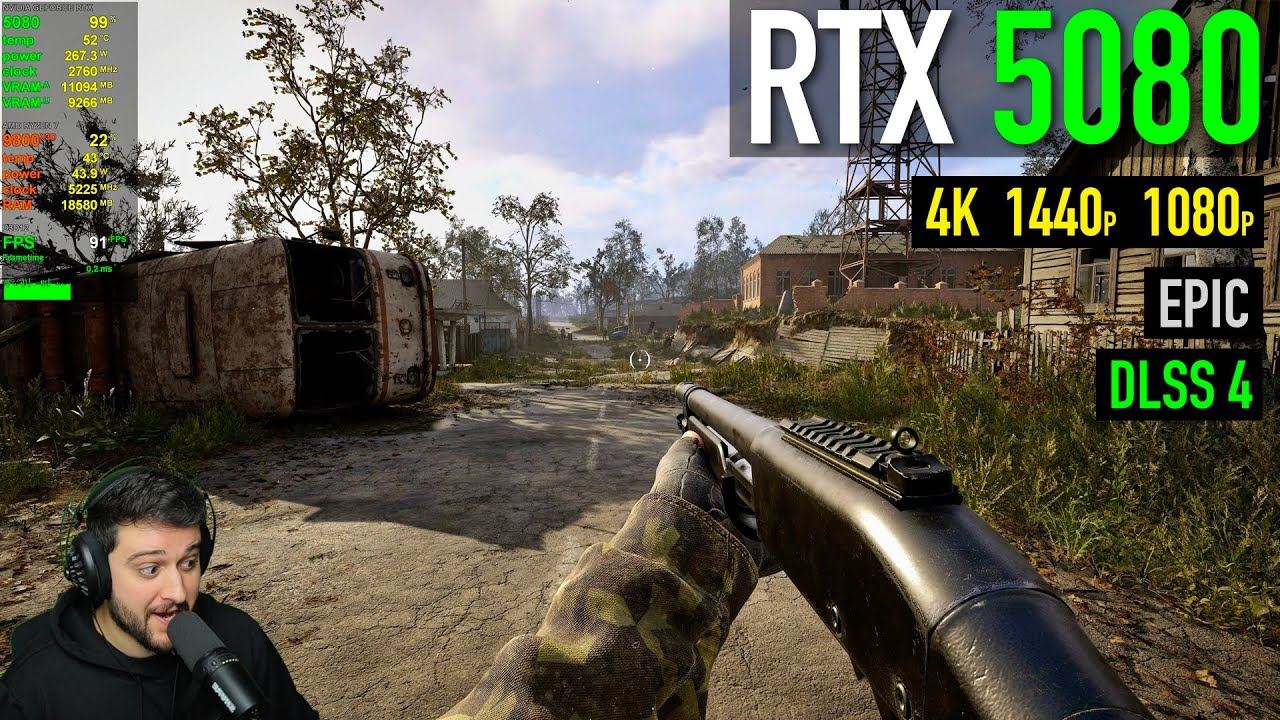 RTX 5080 - S.T.A.L.K.E.R. 2: Сердце Чернобыля