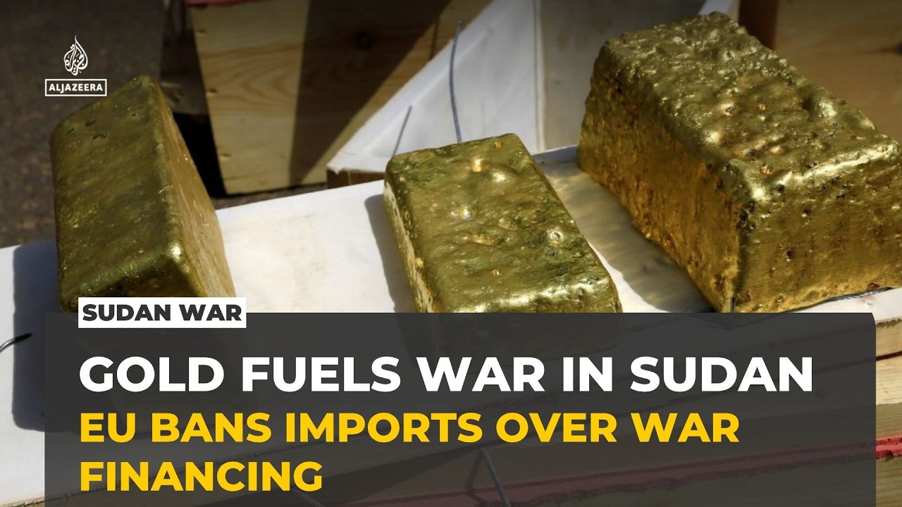How Sudan's gold mines are funding war despite EU sanctions