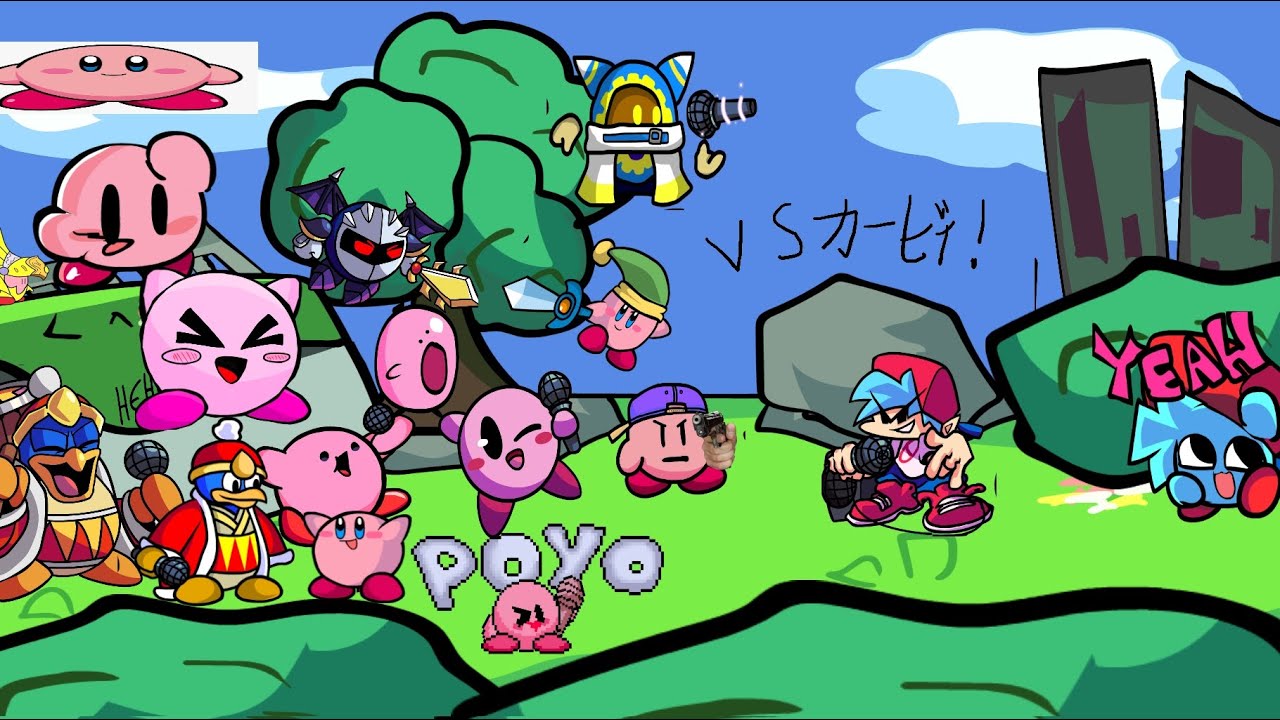 いろんなカービィとラップバトル！！ パート2です