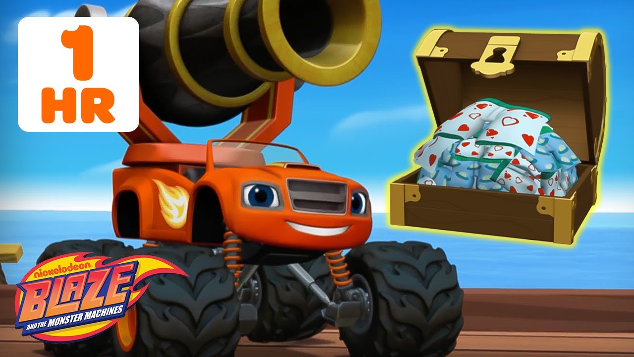 1 HOUR of Blaze's SILLY Rescues & Transformations! w/ AJ | Blaze and the Monster Machines