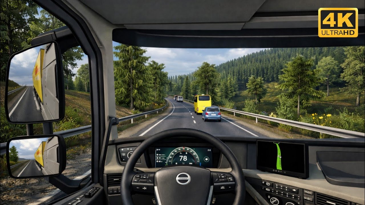 Amazon Delivery Mission | Universal Truck Simulator Realistic Gameplay|4k Ultra Realistic 