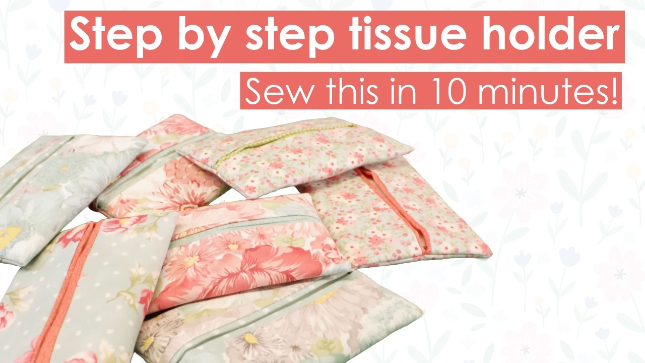 Make a Tissue Holder in under 10 Minutes! 