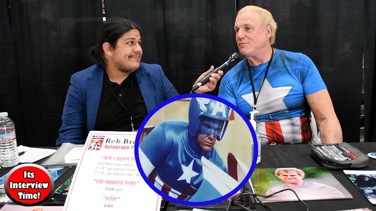 Its Interview Time with Reb Brown! TV’s Captain America!